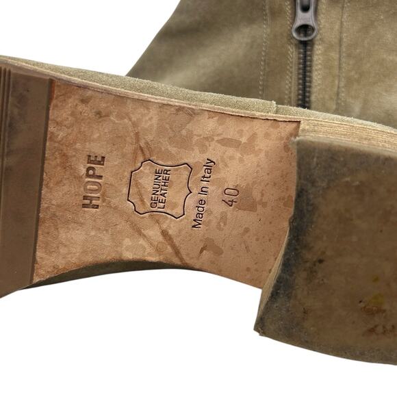 Hope by Ringstrand Soderberg Stockholm Sweden Leather Ankle Boots Size EU40 US8 - Picture 6 of 9